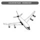 Airplane coloring page