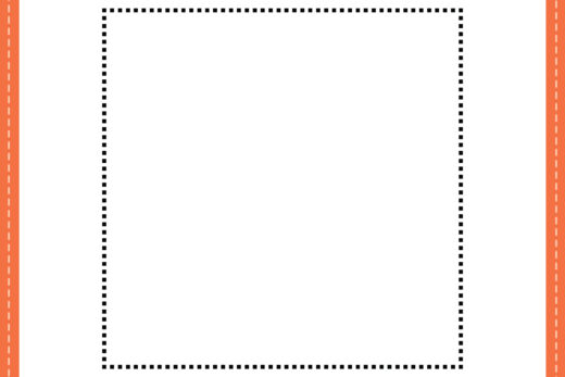 Tracing Shapes Worksheet Square Line