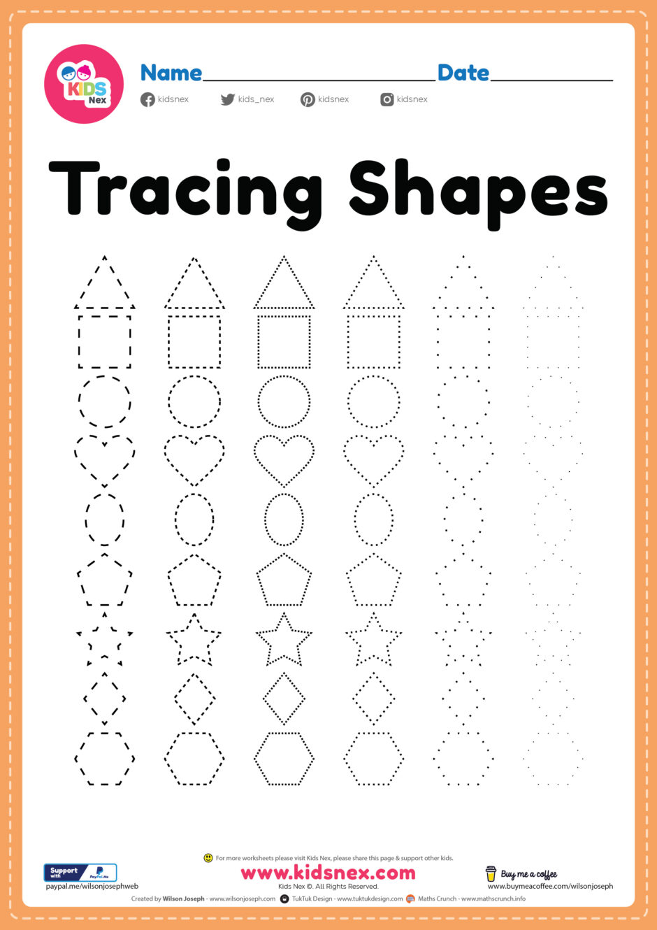 Tracing Shapes