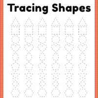 Shapes Worksheet for Kindergarten