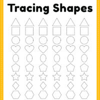 Preschool Shapes Worksheet