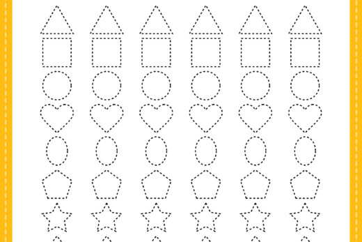 Preschool Shapes Worksheet