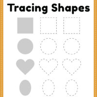 Printable Shapes Worksheet for Preschool