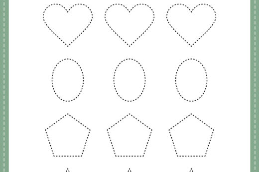 Shapes Worksheet for Preschool