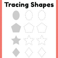 Tracing Shapes for Preschool