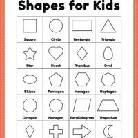 Different Shapes for Kids