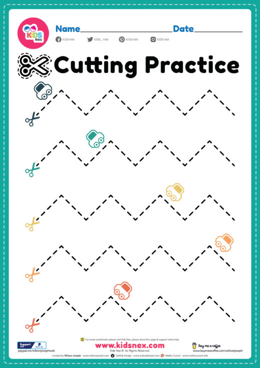 Kids Cutting Activities