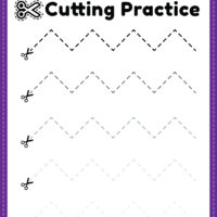 Cutting Practice Kindergarten