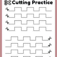 Kids Cutting Activity