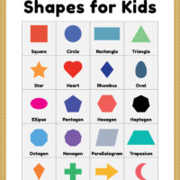 Free Printable Shapes for Kids