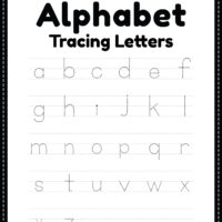 Tracing worksheet