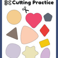 Cut Activity for Preschool