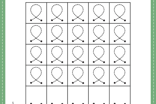 Tracing Pattern Loop Lines