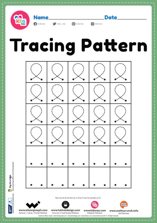 Tracing Pattern Loop Lines