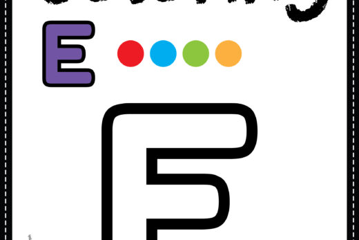 Letter E Alphabet Coloring Page Worksheet